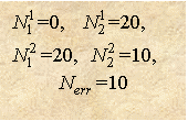:  =0,    =20,
 =20,   =10,
 =10
