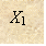 : X1