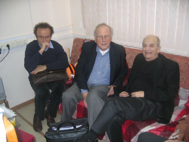 With J.-M. Kantor and L. Graham on 7.12.2011