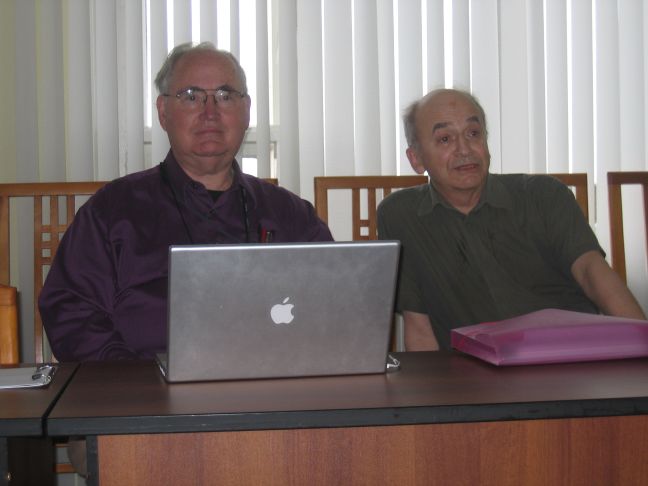 Dana Scott and S.S. Kutateladze on 28.08.2009