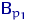 ${\mathsf B}_{p_1}$