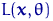 $L({\mathbf x}, \theta)$