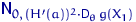 ${\mathsf N}_{0,\, (H'(a))^2\cdot {\mathsf D}_\theta\, g(X_1)}$