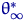 $\theta^*_{\infty}$