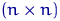$(n\times n)$